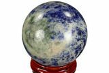 Polished Sodalite Sphere #116157-1